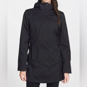 The North Face Women's Black Laney Trench Coat- Size Medium